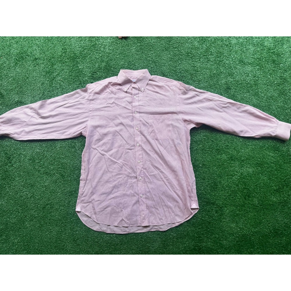 Thomas Pink Mens 16 34 Superfine 170s Cotton Dress Shirt Red White Check Ireland